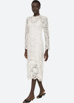Outlet Sea New York Agathe L/S Dress Cream