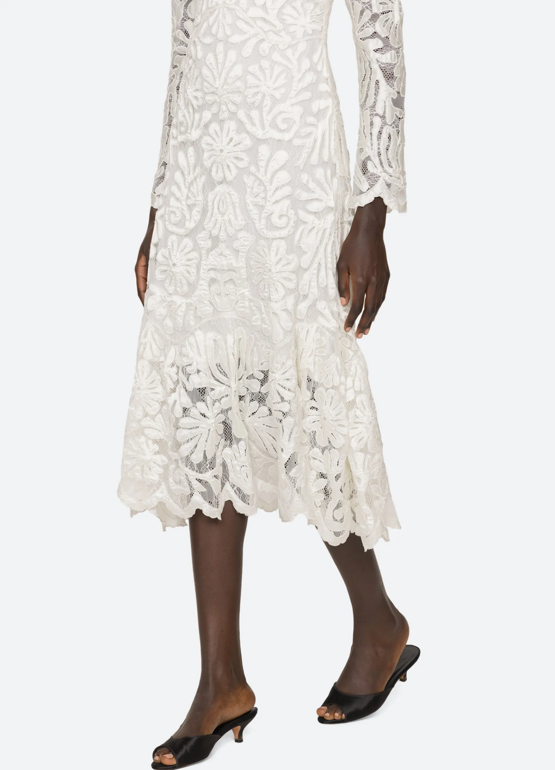 Outlet Sea New York Agathe L/S Dress Cream