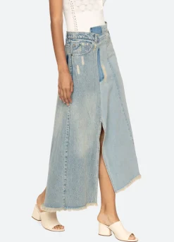 Hot Sea New York Alba Skirt Blue