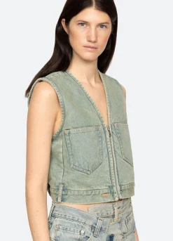 Fashion Sea New York Alba Vest Blue
