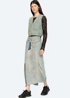 Fashion Sea New York Alba Vest Blue