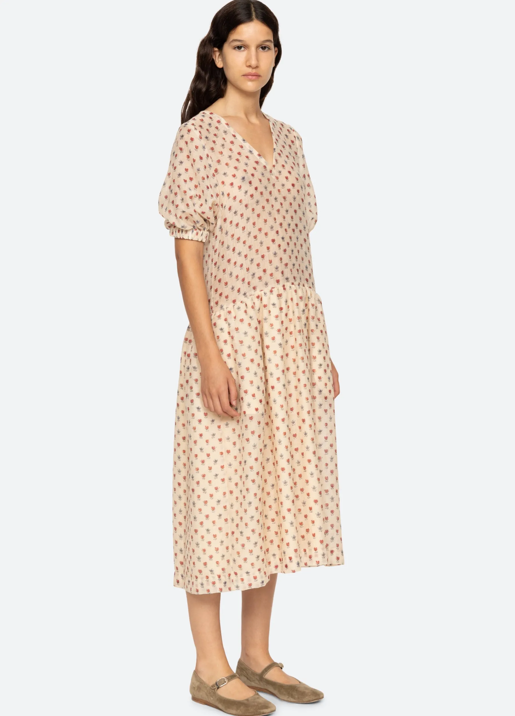 Sale Sea New York Alexis Dress Cream