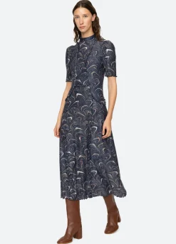 Hot Sea New York Amara S/S Dress Navy
