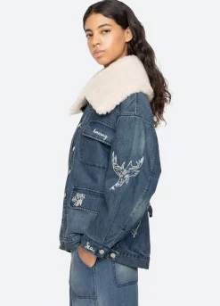 Hot Sea New York Amari Jacket Blue