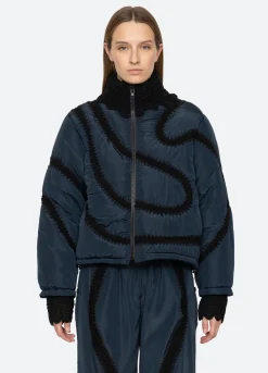 Hot Sea New York Averie Jacket Navy