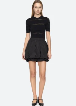 Best Sea New York Belen Mini Skirt Black