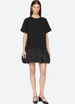 Clearance Sea New York Belen T-Shirt Dress Black