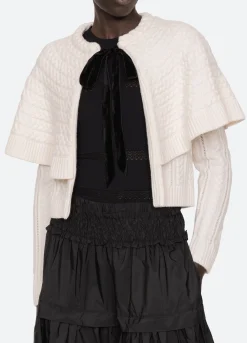 Sale Sea New York Caleb Cardigan Ivory