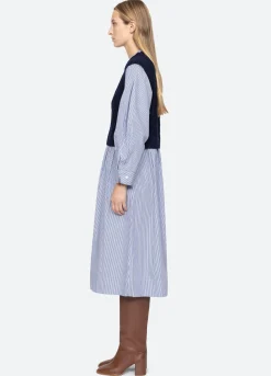 Sale Sea New York Caleb Dress Navy