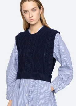 Sale Sea New York Caleb Dress Navy