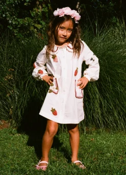Hot Sea New York Callie Kids Dress Cream