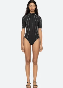 New Sea New York Camille One Piece Black