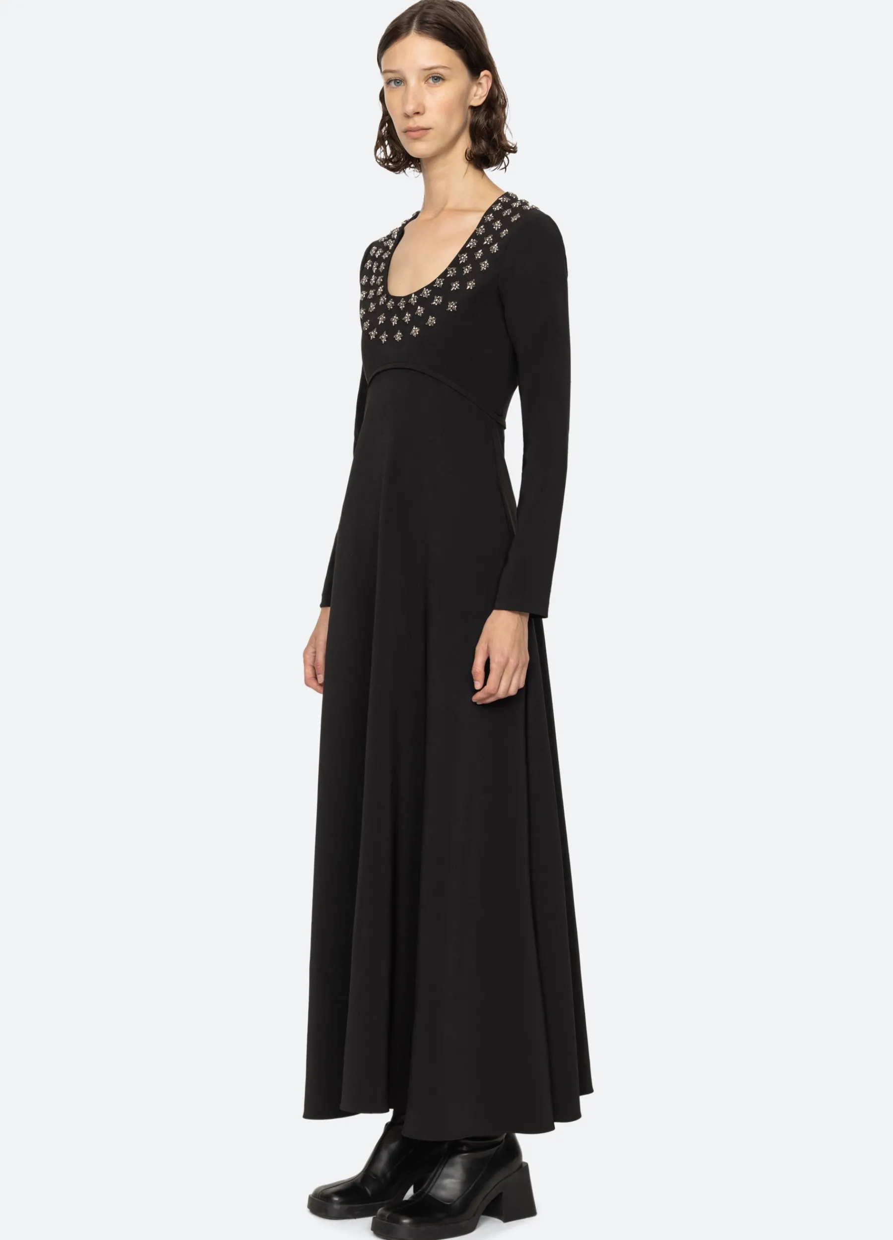 New Sea New York Caryl L/S Dress Black