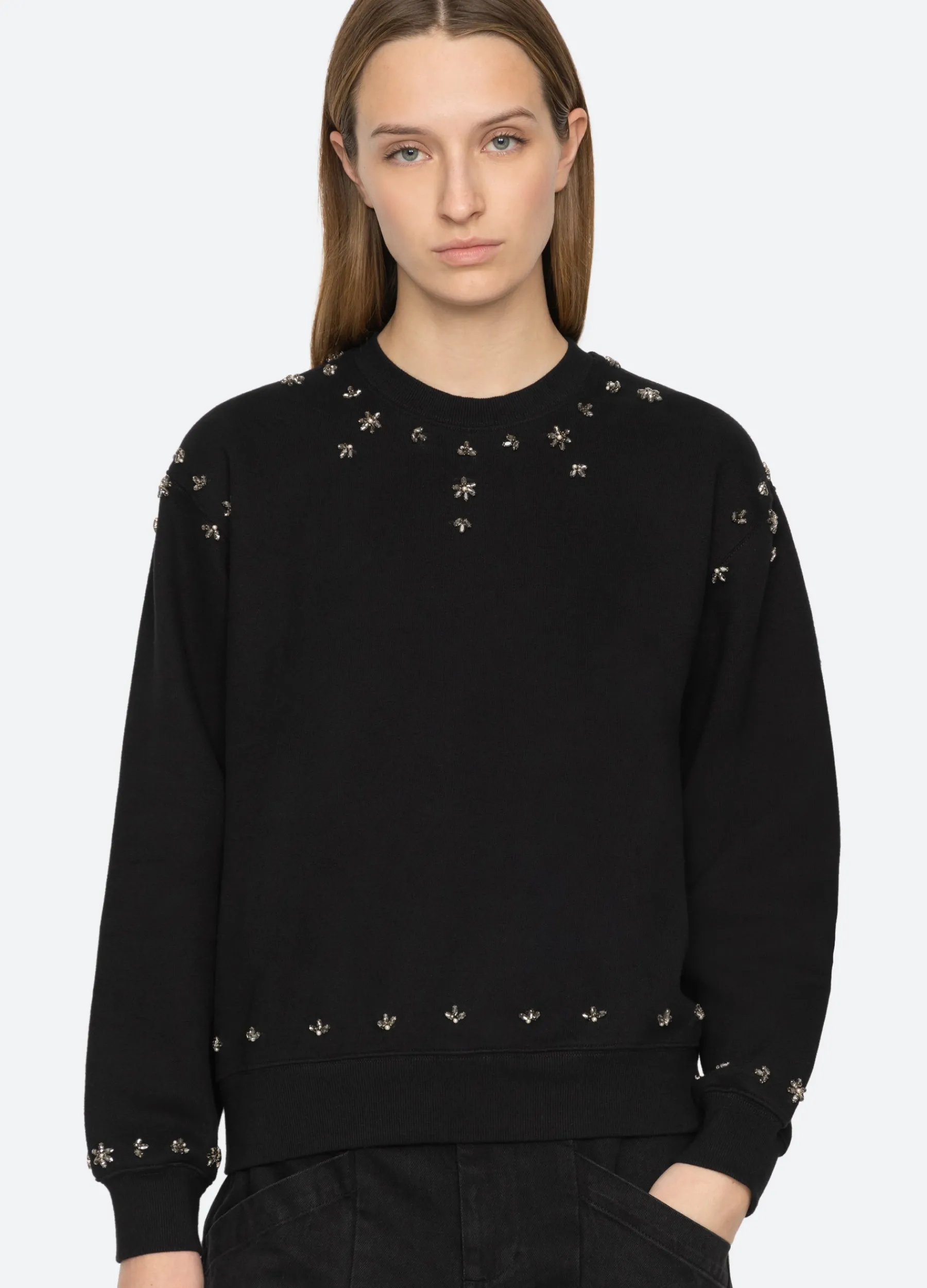 Clearance Sea New York Caryl Sweatshirt Black