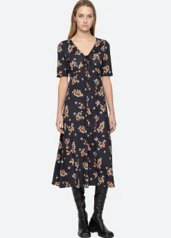 Clearance Sea New York Cerise Dress Multi