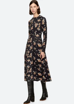 Fashion Sea New York Cerise L/S Dress Multi
