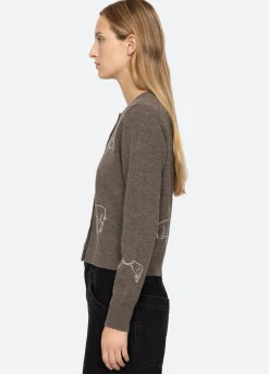 Outlet Sea New York Demi Cardigan Gray