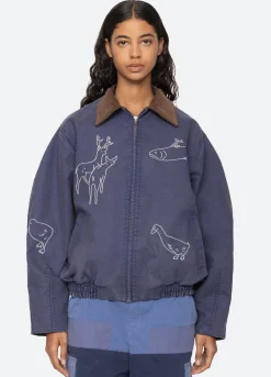 Fashion Sea New York Demi Jacket Blue
