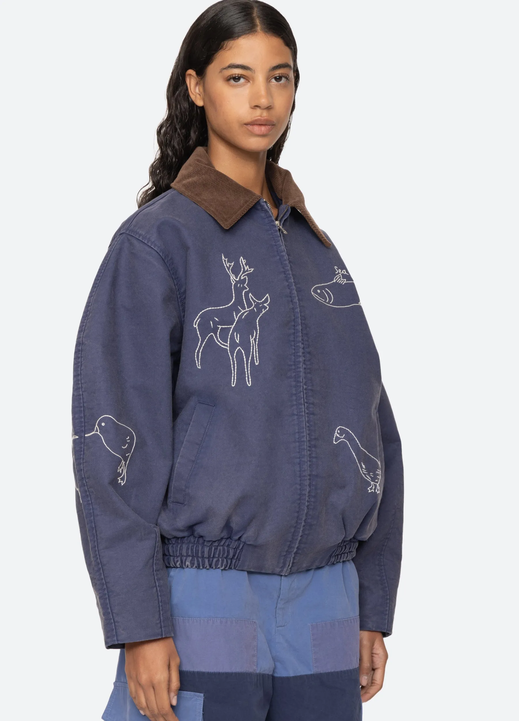 Fashion Sea New York Demi Jacket Blue