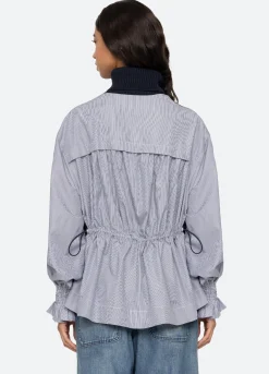 New Sea New York Devana Combo Sweater Navy