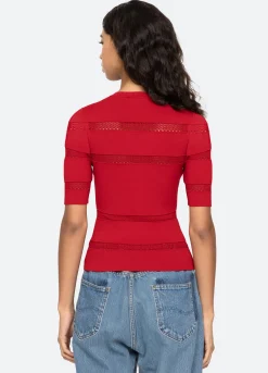 Best Sea New York Devon S/S Top