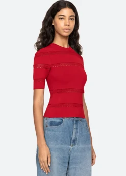 Best Sea New York Devon S/S Top