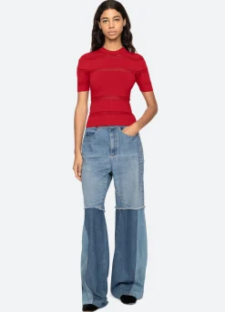 Best Sea New York Devon S/S Top