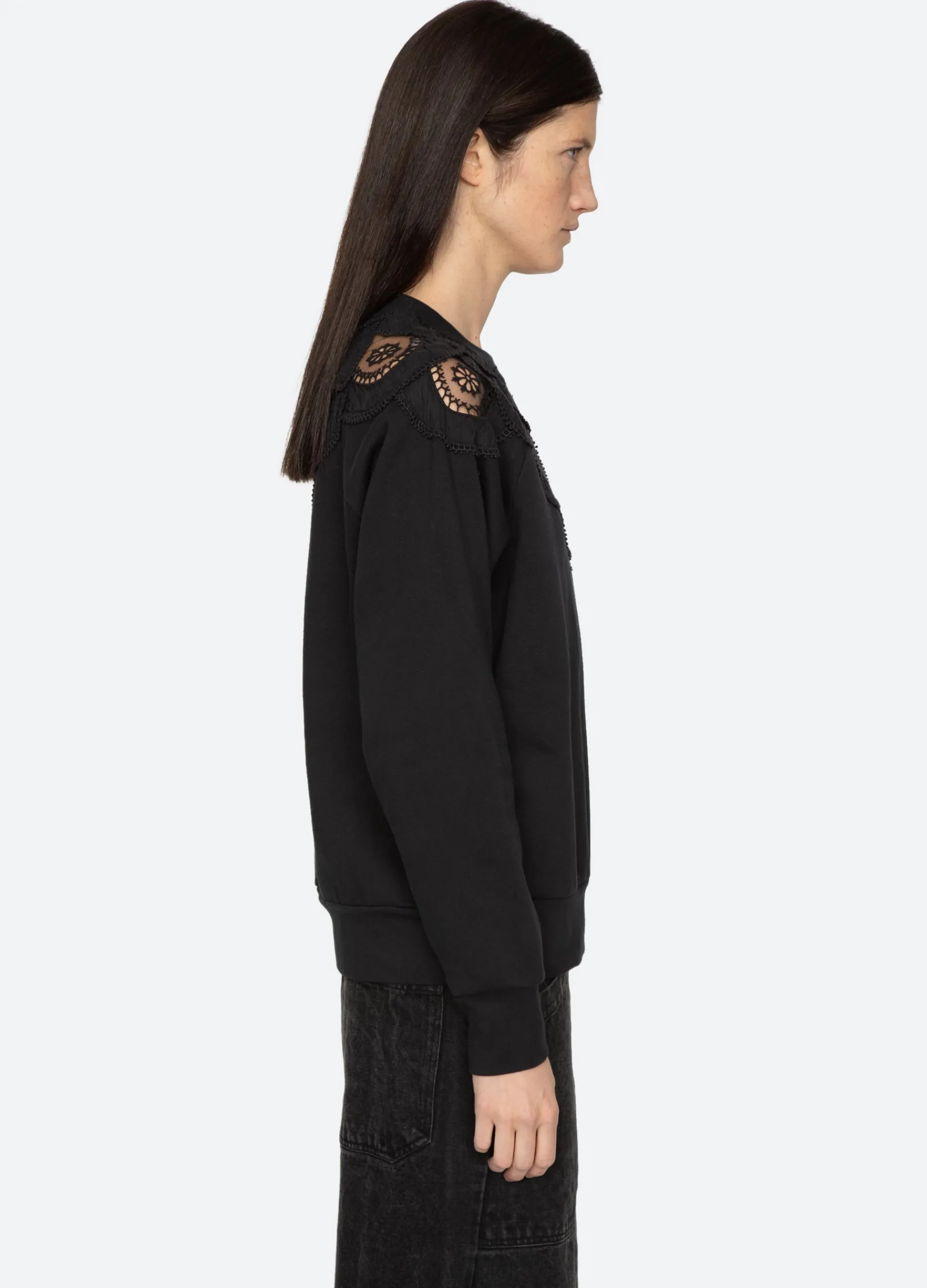 Sale Sea New York Drea Sweatshirt Black
