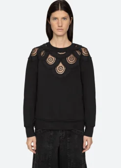 Sale Sea New York Drea Sweatshirt Black