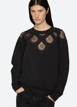 Sale Sea New York Drea Sweatshirt Black