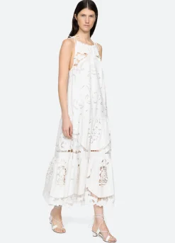 Outlet Sea New York Edith Dress White