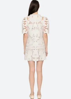 Fashion Sea New York Edith S/S Dress White