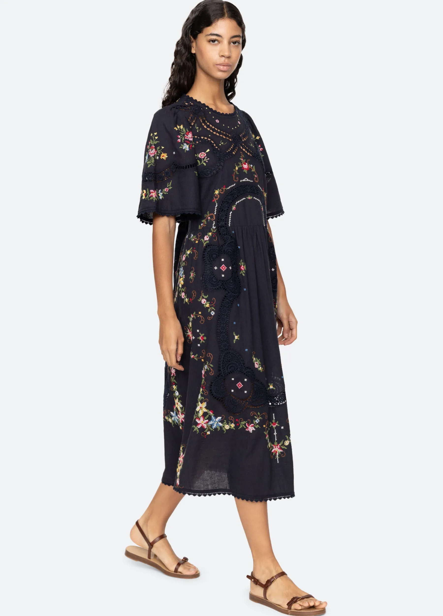 Sale Sea New York Edwina S/S Dress Navy