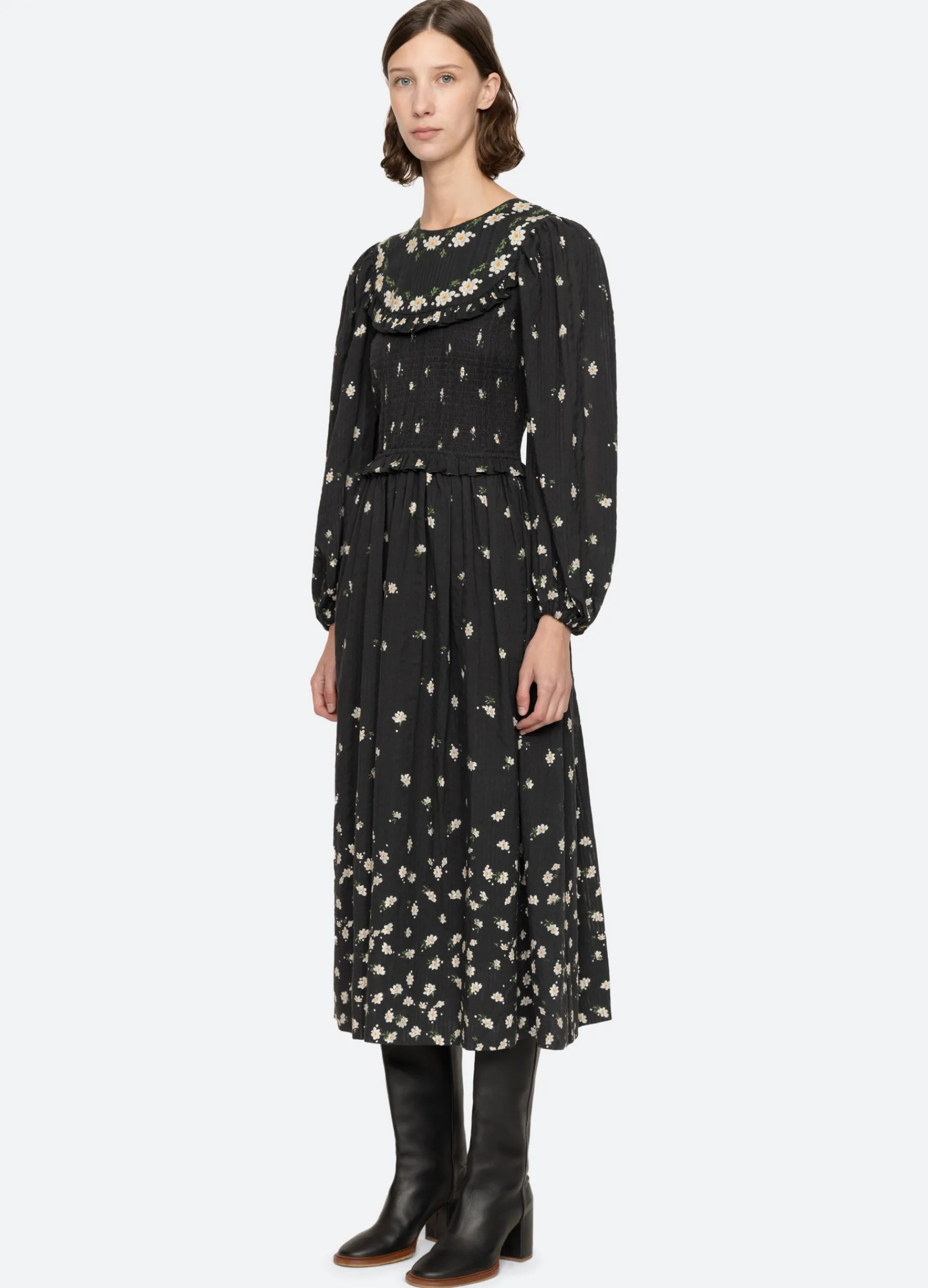 Clearance Sea New York Elizabeth L/S Dress Black
