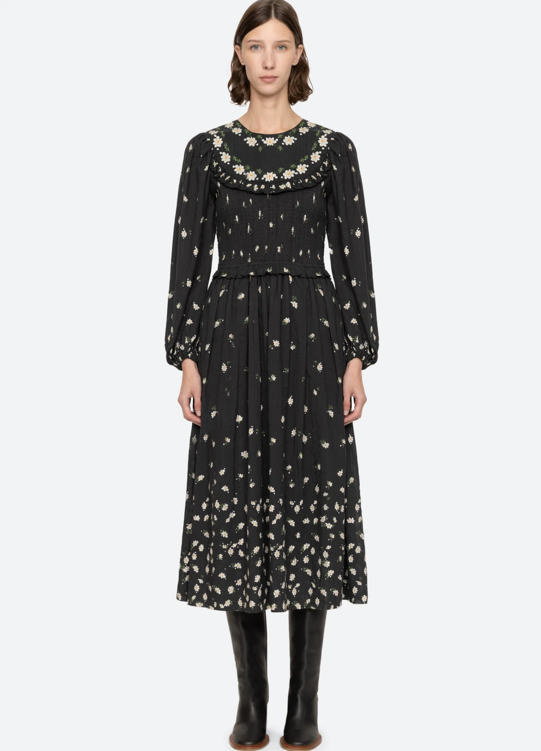 Clearance Sea New York Elizabeth L/S Dress Black