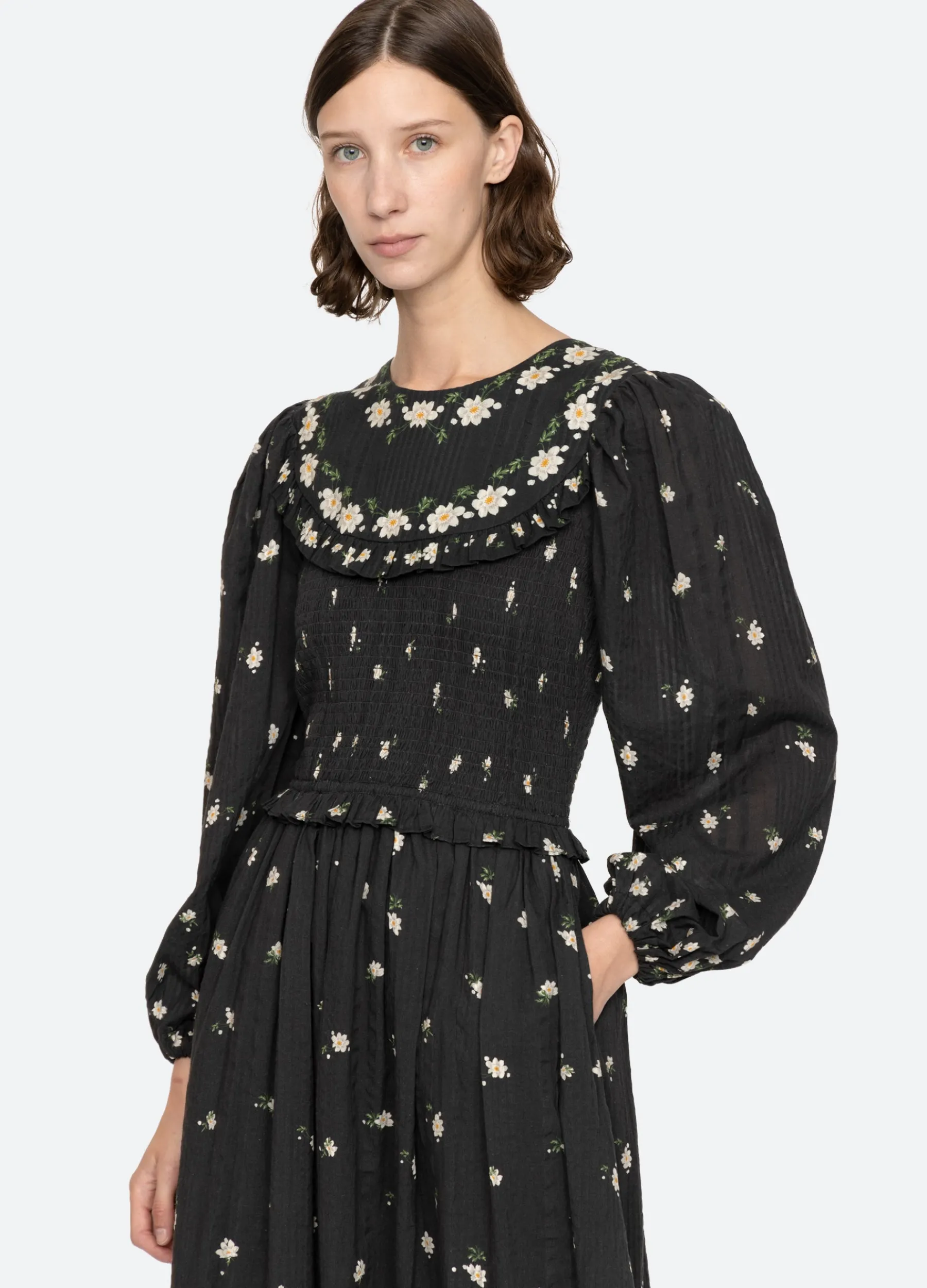 Clearance Sea New York Elizabeth L/S Dress Black
