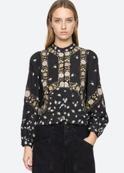 Online Sea New York Elizabeth Top Black