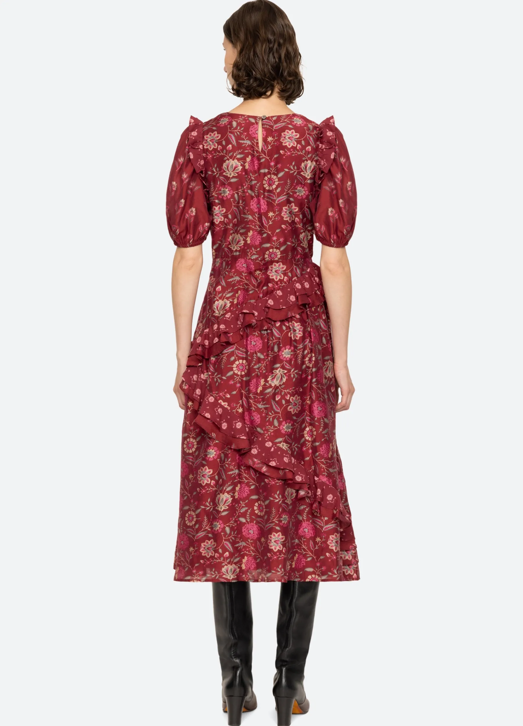 Clearance Sea New York Famke Dress Magenta