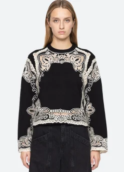 Discount Sea New York Gianna Sweater Black