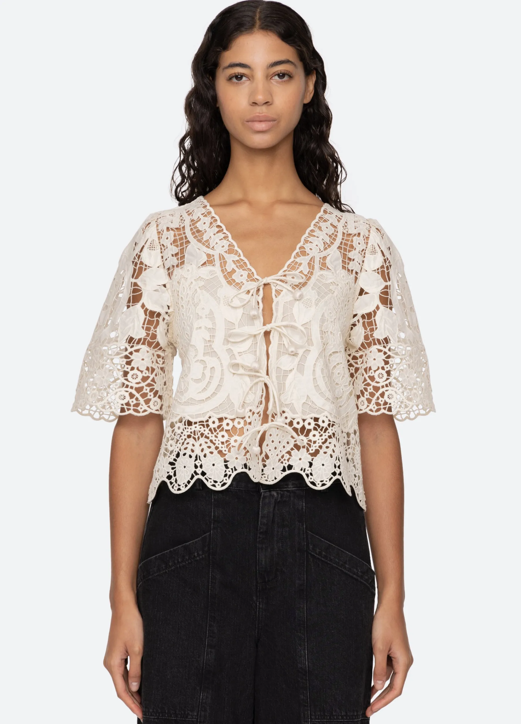 Online Sea New York Gianna Tie Top