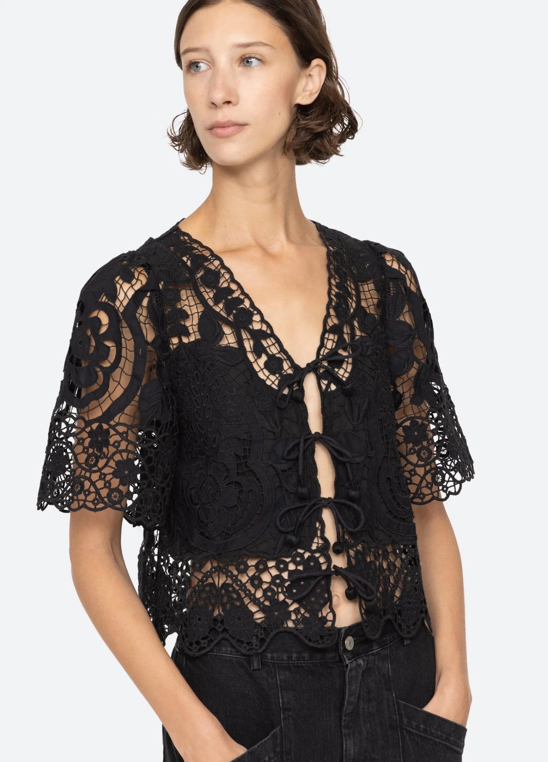 Online Sea New York Gianna Tie Top