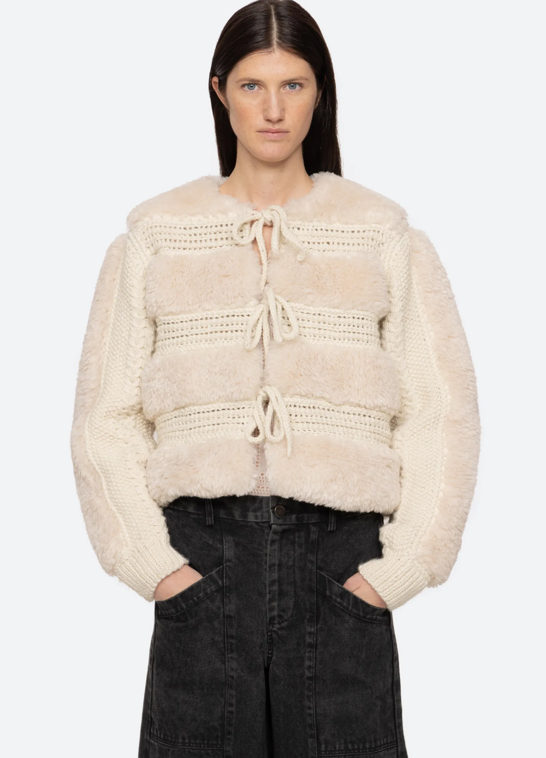 Hot Sea New York Gisele Jacket Cream