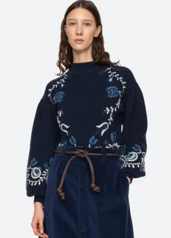 Outlet Sea New York Inga Sweater Navy