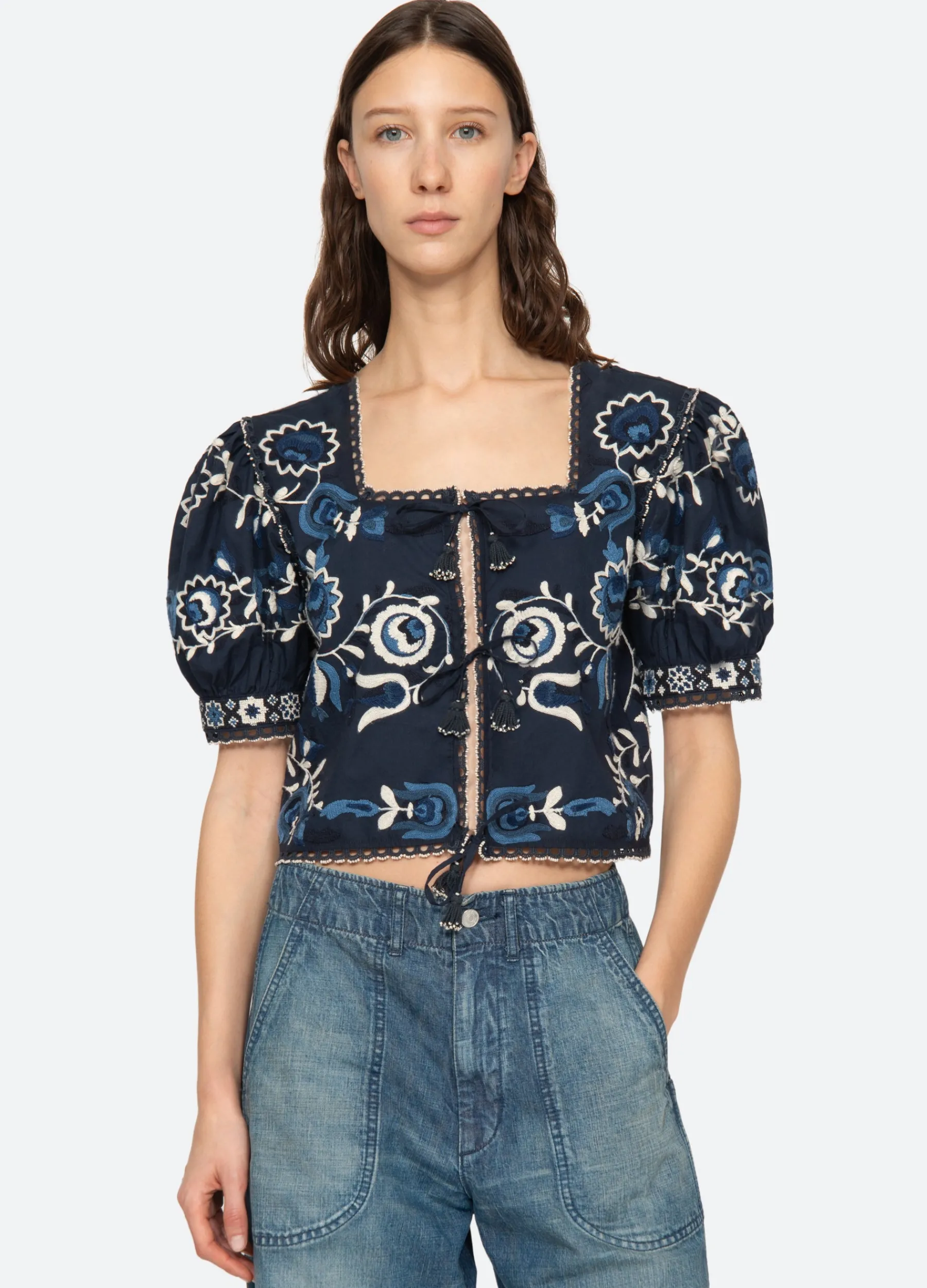 Discount Sea New York Inga Top Navy