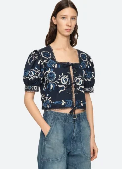 Discount Sea New York Inga Top Navy