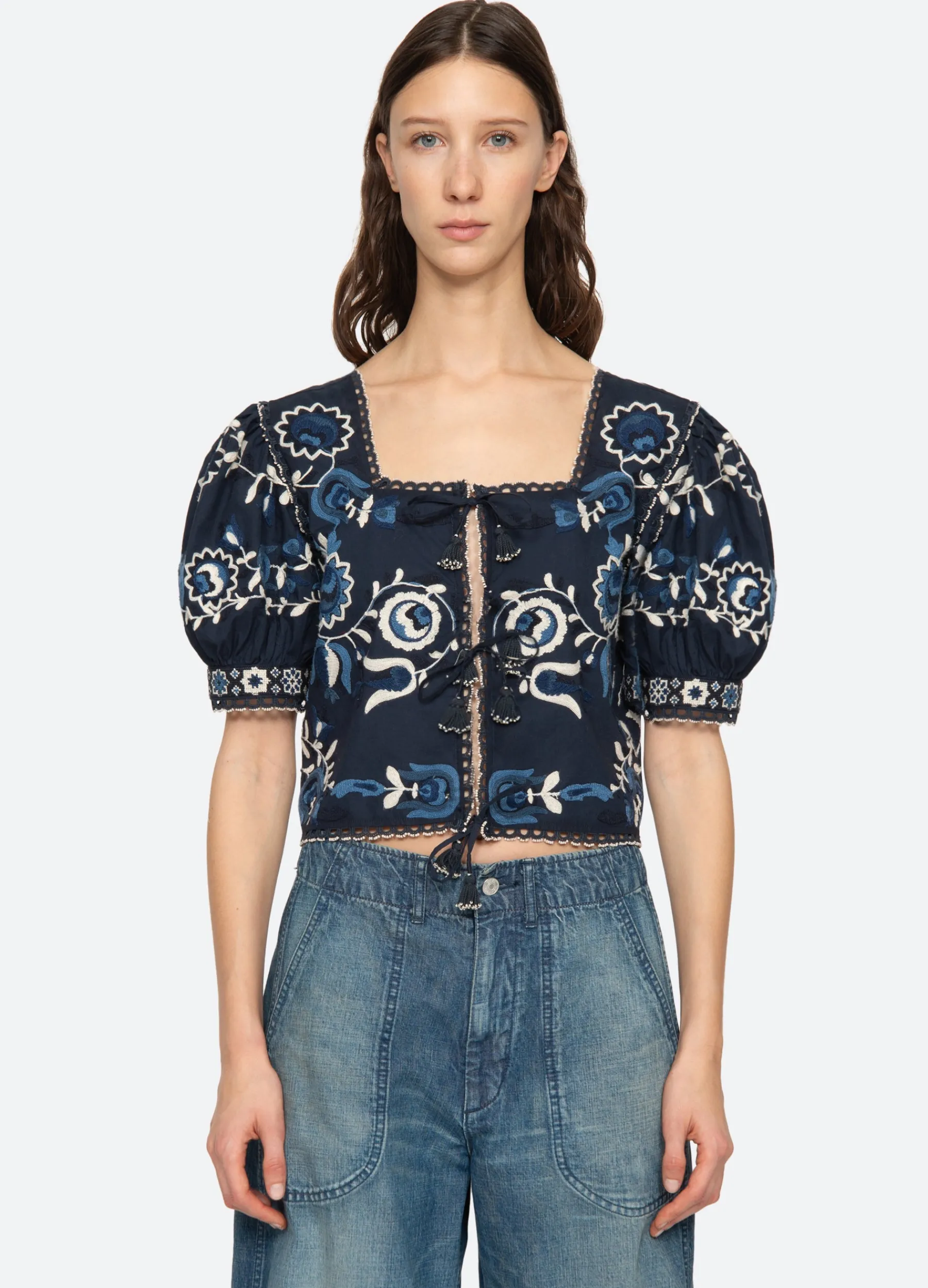Discount Sea New York Inga Top Navy