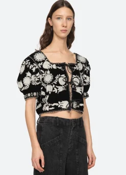 Clearance Sea New York Irene Top Black