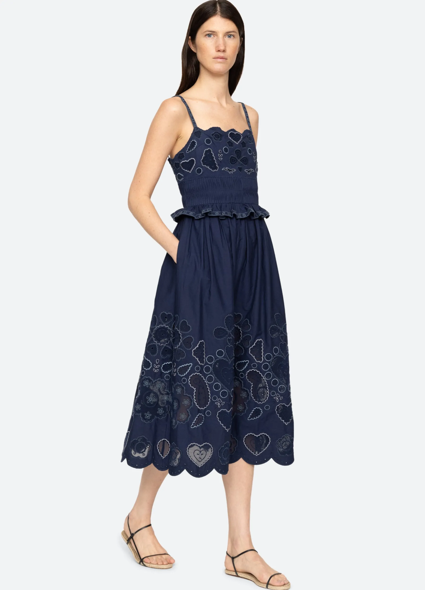 Online Sea New York Jeanetta Dress Navy