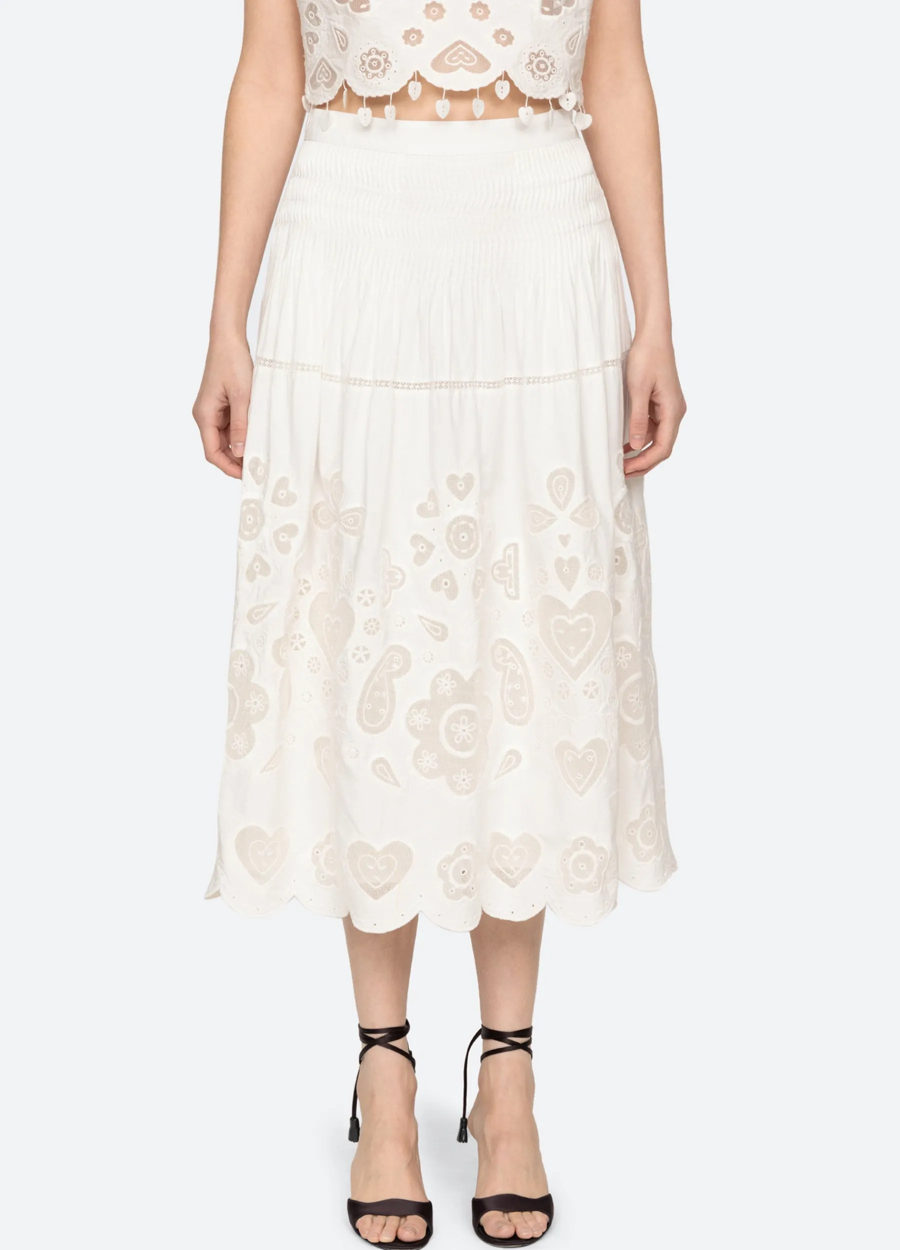 Best Sea New York Jeanetta Skirt White