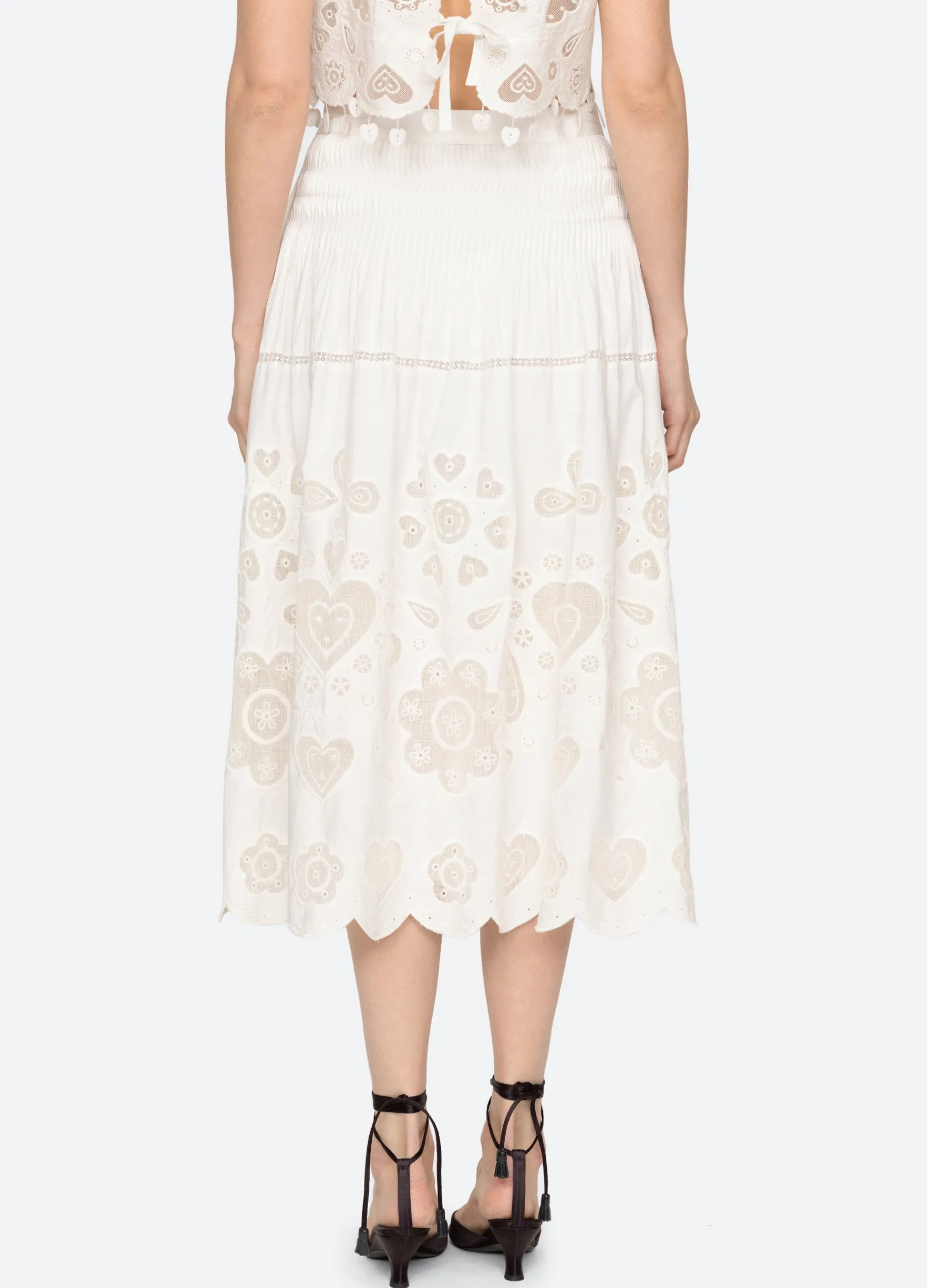Best Sea New York Jeanetta Skirt White
